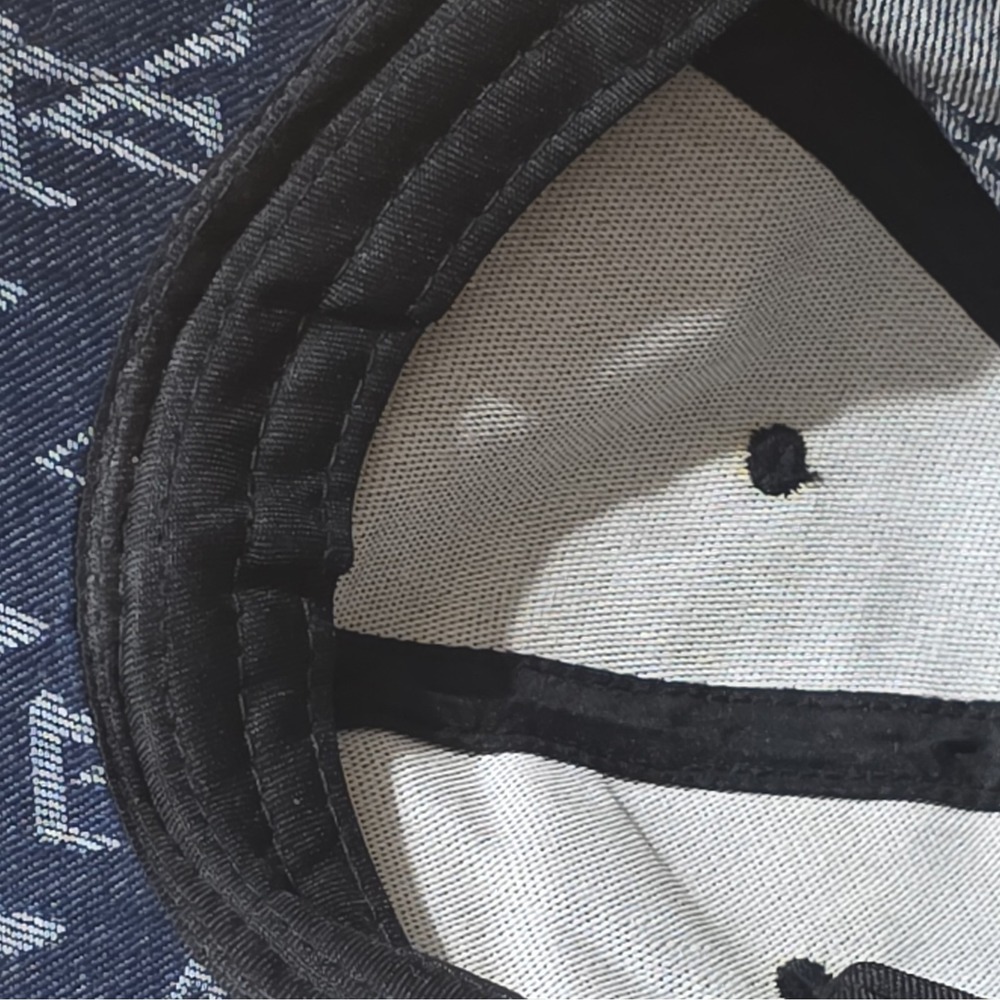 Louis Vuitton Monogram Baseball Cap Adjustable Blue Men One Size - Picture 6 of 12